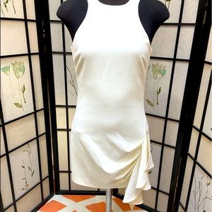 Vintage 5 a 7 cinq a sept mini white bodycon dress